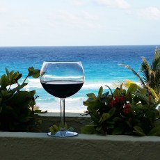 The balcony is a perfect place to enjoy your coffee or wine!